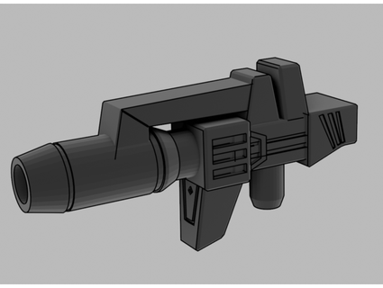 Transformer wfc Trilogie 5mm Sandsturm Gewehr verregnet 3d print model - Mito3D