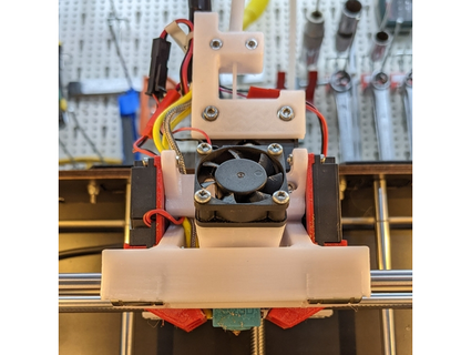 ctc bizer Makerbot x axis transporte e3d v6 Hotend hegellimbo 3d print model - Mito3D