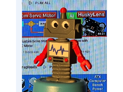 dronebot workshop mascot robot ljbeng 3d print model - Mito3D