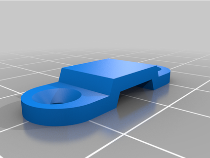 led strip attachment 3d printfox 3d print model - Mito3D