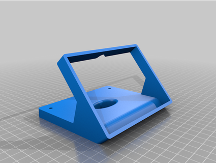 stream deck desk mount gims garage 3d print model - Mito3D