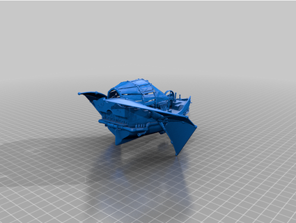 dirigibile remixare frastagliato 3d print model - Mito3D