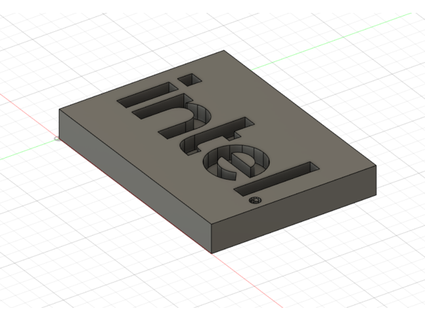 bilgi 2020 logo rozet emu558 3d print model - Mito3D