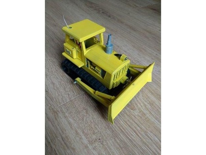 dozer küçük trak mike00bot 3d print model - Mito3D