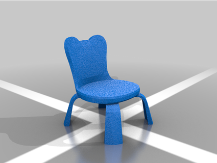 kurbağa sandalye hayvan geçit scottygreen135 3d print model - Mito3D