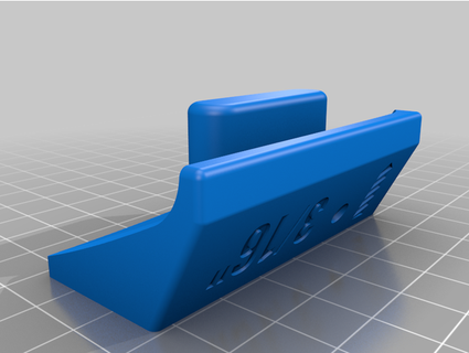 iceplate curve one-way valve jig qoreperformance 3d print model - Mito3D