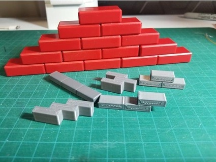 Backstein Puzzle ewiger Gnom 3d print model - Mito3D