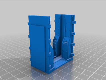 necromunda estrecho puerta velcro74 3d print model - Mito3D