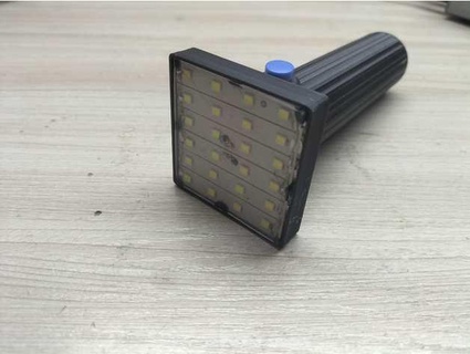 bricolaje diy 1 LED Linterna batería 18650 mimik674 3d print model - Mito3D