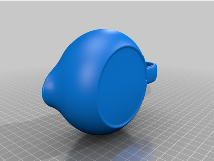l'eau pot foucreo 3d print model - Mito3D