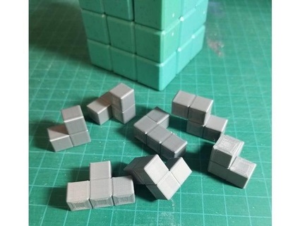 3d Block Puzzle ewiger Gnom 3d print model - Mito3D