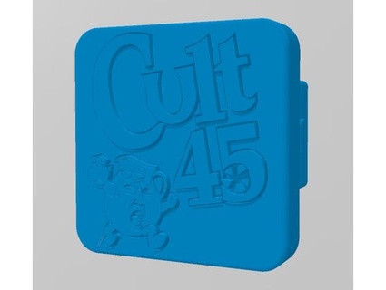 cult 45 hitch cover charlie tuna 3d print model - Mito3D