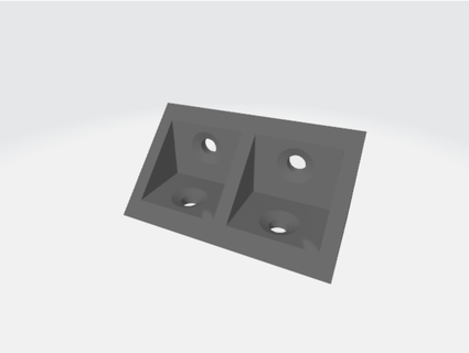corner bracket office desk byjaimelopes 3d print model - Mito3D