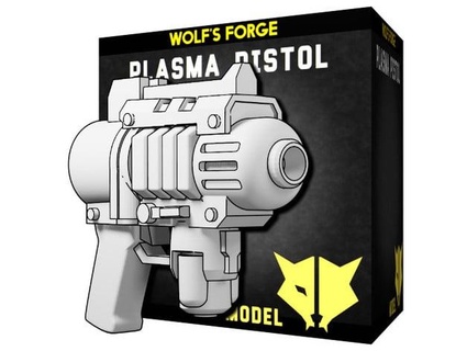 28mm plasma pistola Wolfsforge 3d print model - Mito3D