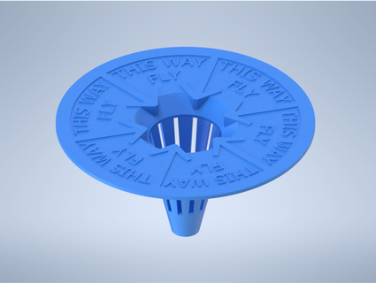 fly trap mason jar readcc 3d print model - Mito3D