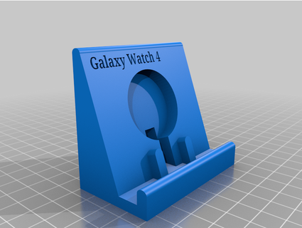 galaxy watch 4 bedside stand craignl 3d print model - Mito3D