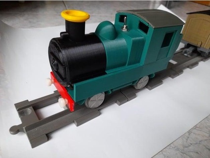 vapeur locomotive duplo style fsa 3d print model - Mito3D