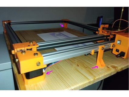 parçalar 2020 drawbot çizim robot blubber33 3d print model - Mito3D