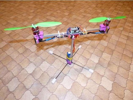 bicopter helicóptero dual partes acanto 3d print model - Mito3D