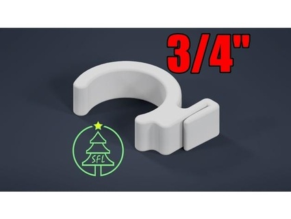 3 4 pvc Rohr Laibung trimmen Clip Phönix 3d print model - Mito3D