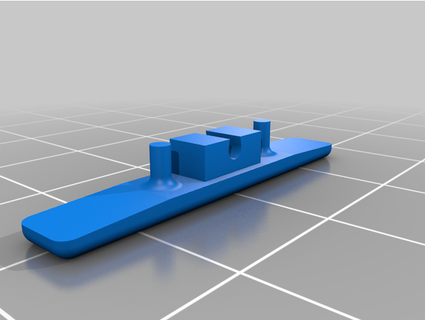vay çubuğu değiştirme tetiklemek ızgara 3d print model - Mito3D