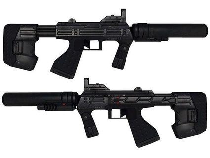 m7 smg halo 3 m7s supressed odst credit brian westgate casuallyflacid 3d print model - Mito3D