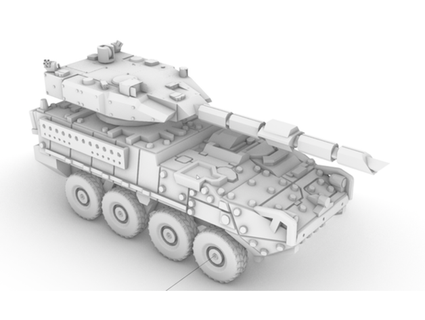 sci fi Stryker tank avcı chrism112 3d print model - Mito3D