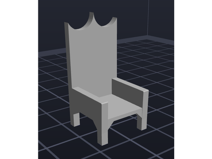 trono temas 3d print model - Mito3D