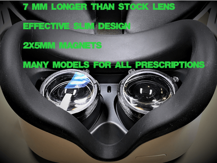 occhio ricerca 2 magnetico prescrizione lente adattatore 2x 5 mm magnete maddugqc 3d print model - Mito3D