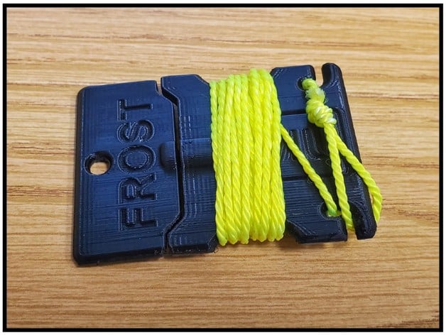 filage chaîne écouteur corde emballage vendredi glacial 3D print model - Mito3D
