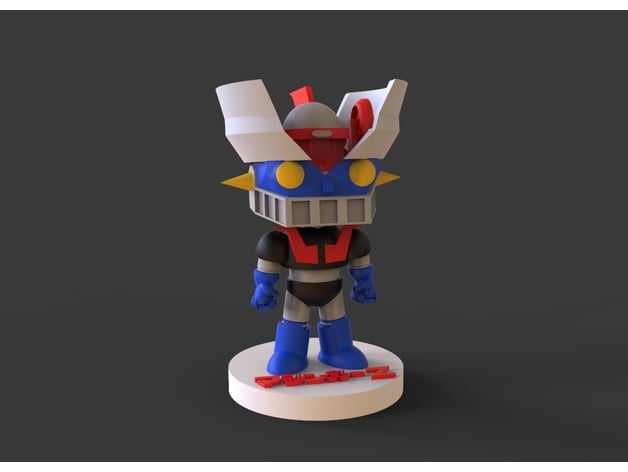 funko pop mazinger z polazo666 3D print model - Mito3D