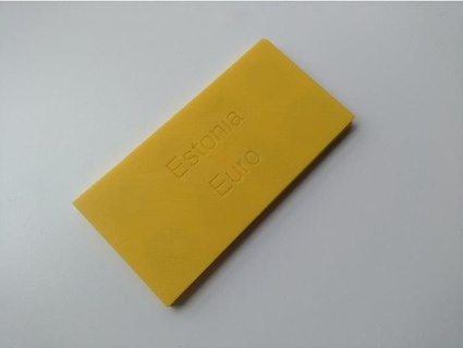 Estuche para madeni paralar Estonya Estonyalı durum kılıf euro 2011 bugün lucipher 3d print model - Mito3D