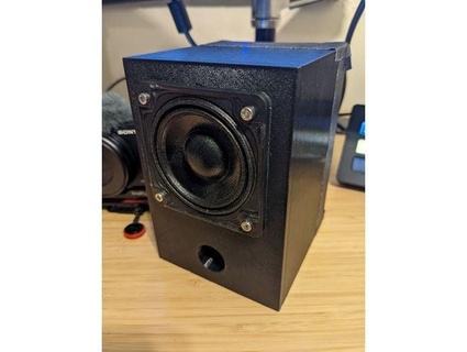 2inch driver speaker box hnohmi 3d print model - Mito3D