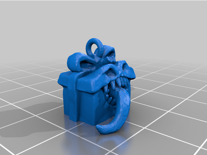 gift mimic tree ornament leeward 3d print model - Mito3D