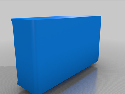 arrotondato contenitore personalizzato domell 3d print model - Mito3D