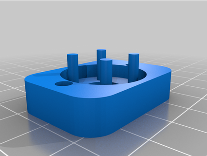 z-axis bushing holder mount dkiefer770 3d print model - Mito3D