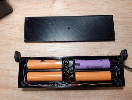 mchf hf transceiver battery pack maker112233 3d print model - Mito3D