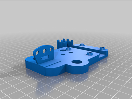 ender 3 max - e3d hemera mount juicybrucey 3d print model - Mito3D