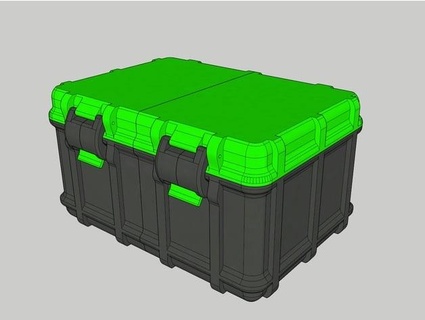 universal box quick lock 1mrf 3d print model - Mito3D