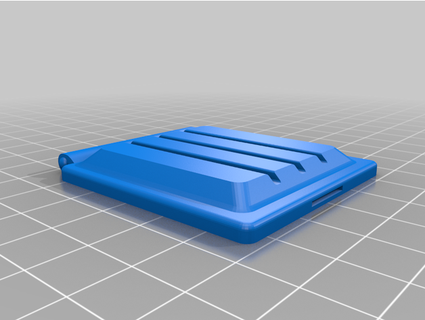snap lid little happy dumpster mikeyj110 3d print model - Mito3D