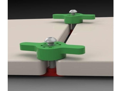 Fliese Nivellierung Abstand Werkzeug Schraube Ausführung pjemand 3d print model - Mito3D