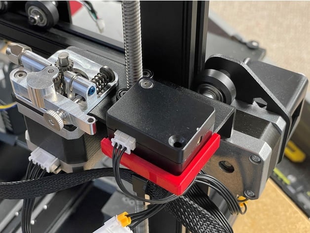Filament Sensor Adapter Mikro schweizerisch Bowden Extruder cr 6 Mikroswiss 3D print model - Mito3D