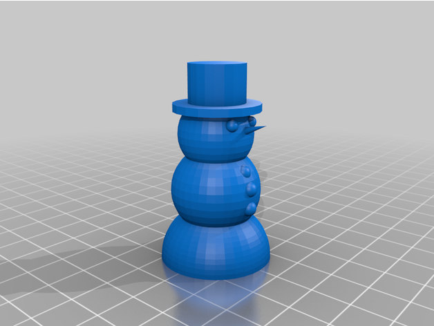 snowman styxdragon 3D print model - Mito3D