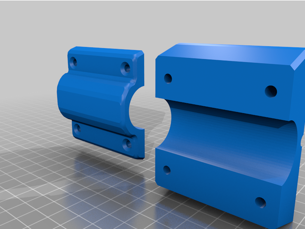 stern light rail mount 1 gearboxlabs 3D print model - Mito3D