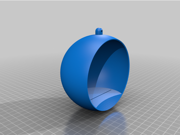 Navidad pelota foto soporte soteck 3D print model - Mito3D