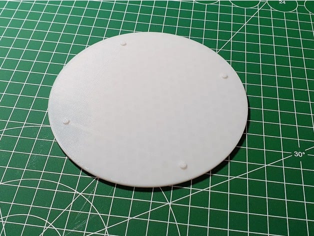 base plate simple programmable turntable 3d scanning photogrammetry soundy 3D print model - Mito3D