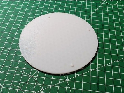 base plato sencillo programable placa giratoria 3d exploración fotogrametría sonoro 3d print model - Mito3D