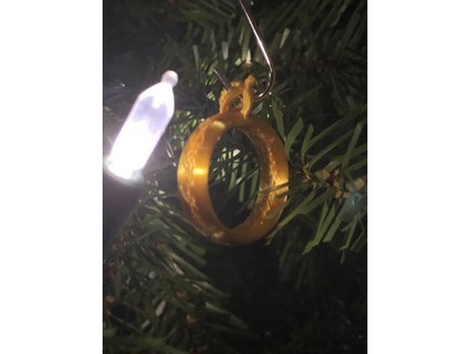 one ring ornament electric pierogi 3d print model - Mito3D