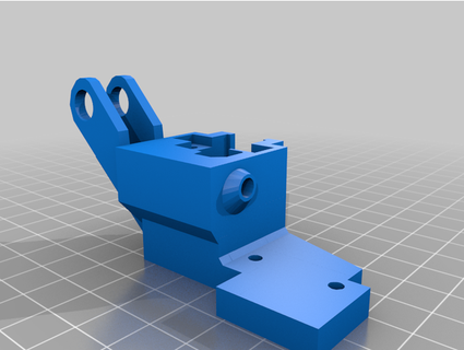 caja sensor filamento + gu con bmg para biqu b1 wavi888 3d print model - Mito3D