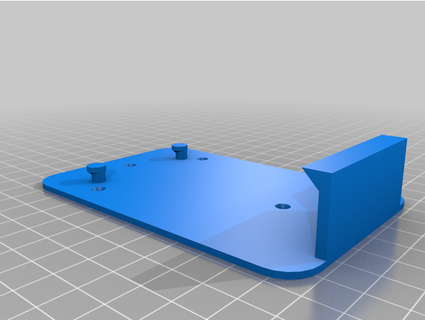 adjustable led mount bbqsnake 3d print model - Mito3D